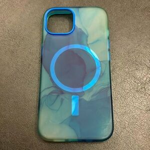 iPhone 13 Otter-box Figura Series, color- morpho (Blue)